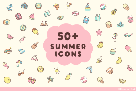 Download Doodle Summer Icon Sets - Doodle Collection