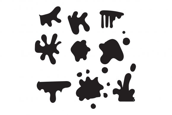 Download Doodle Paint Splatter and Blob Splash - Doodle Collection
