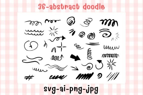 Download 36-abstract Doodle Svg - Doodle Collection