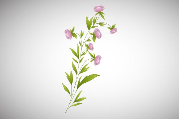 Download Flower Branch, Plant Leaves Illustration - Flower branch Collection