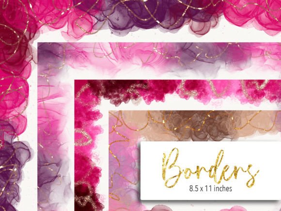 Download Brown and Pink Borders Clip Art - Premium Resources