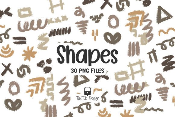 Download Abstract Shapes, Hand Drawn Png Clipart - Abstract shapes Collection